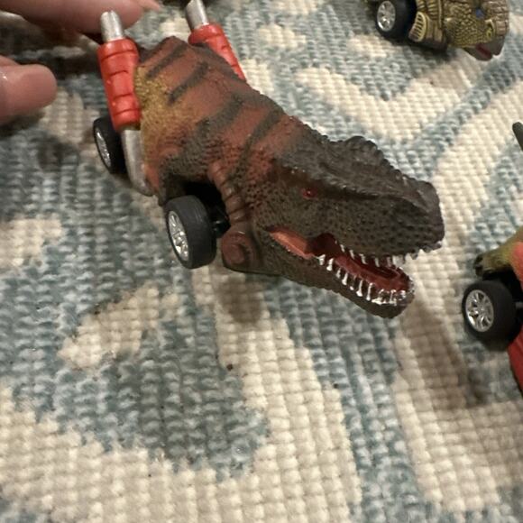 Dinosaur Vehicles Mini Toys Car Dinosaur Model Action Figures Pull Back And Go - Picture 11 of 11